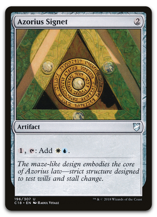 Azorius Signet (Commander 2018)