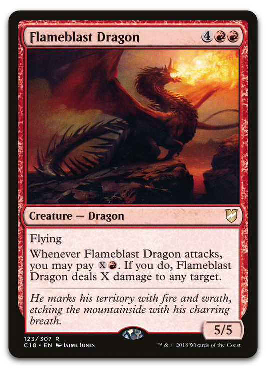 Flameblast Dragon (Commander 2018)