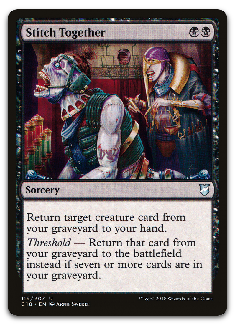 Stitch Together (Commander 2018)