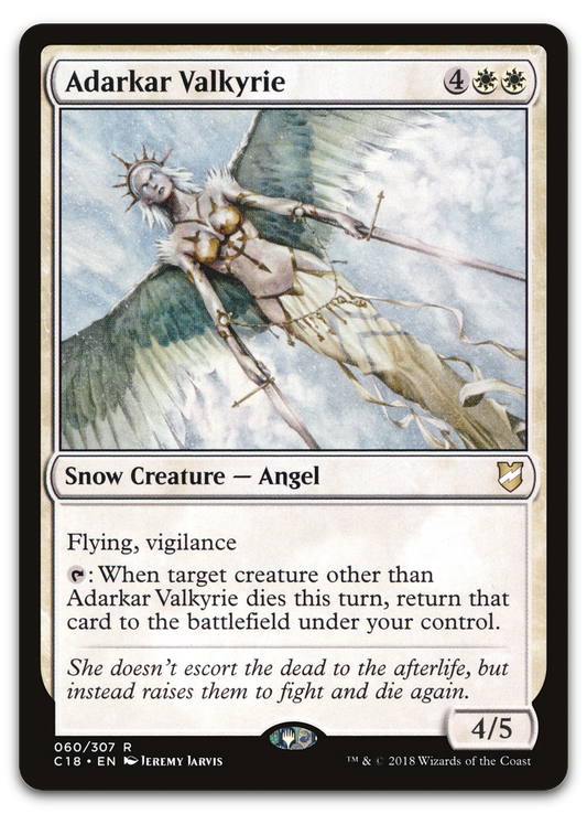 Adarkar Valkyrie (Commander 2018)