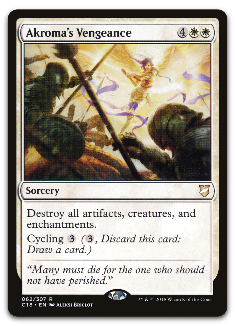 Akroma's Vengeance (Commander 2018)