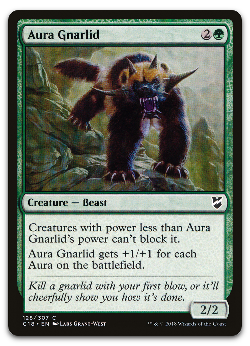 Aura Gnarlid (Commander 2018)