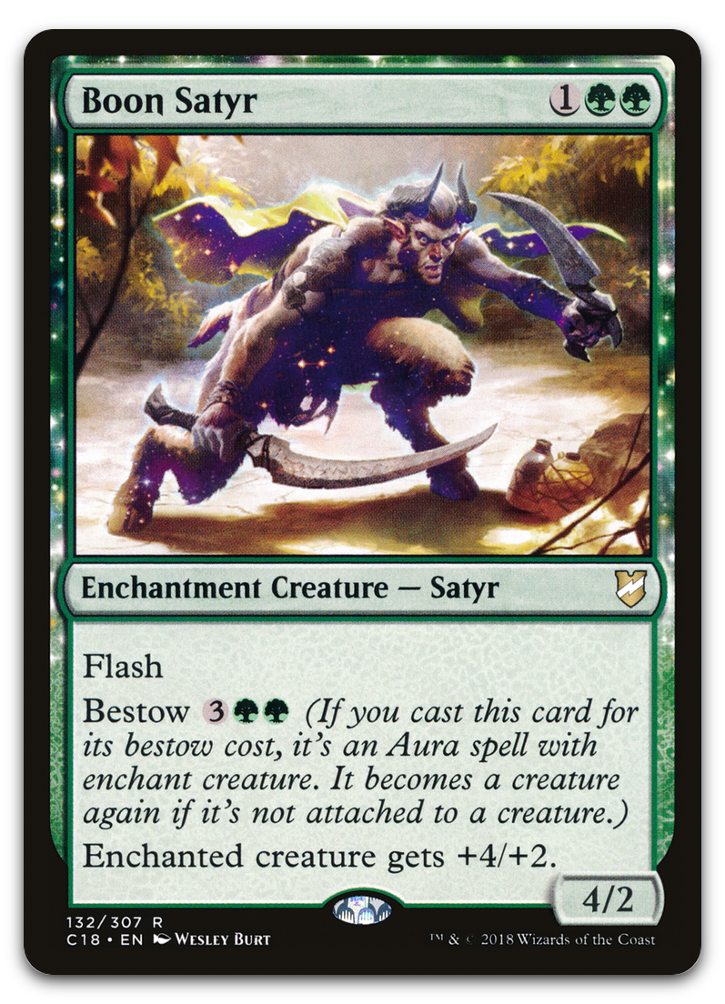 Boon Satyr (Commander 2018)