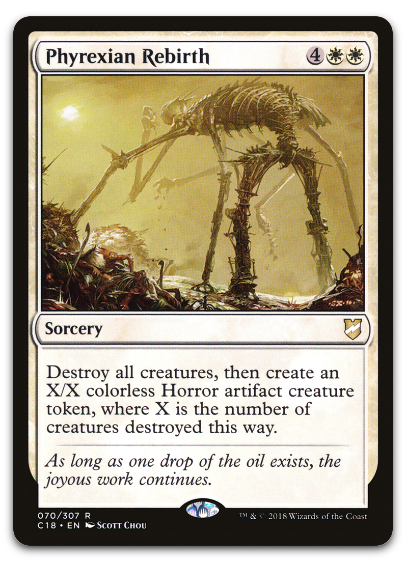 Phyrexian Rebirth (Commander 2018)