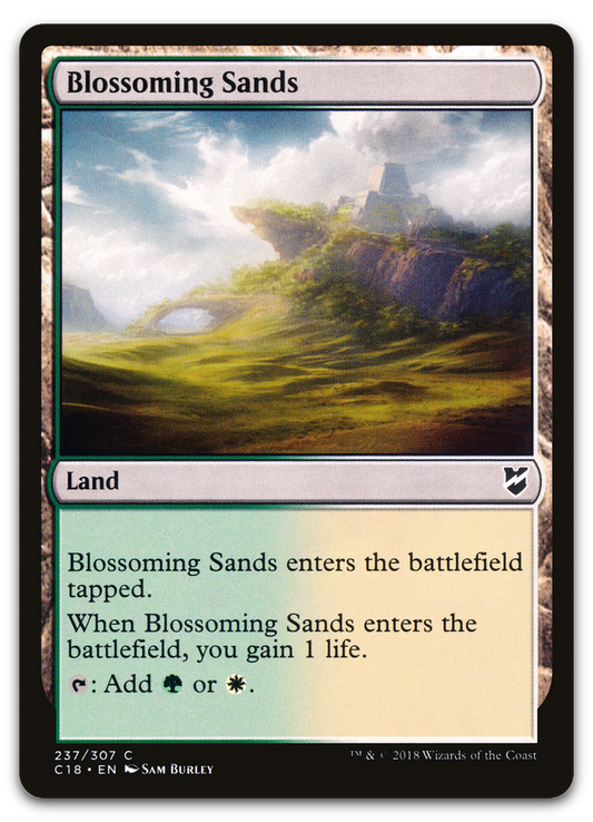 Blossoming Sands (Commander 2018)