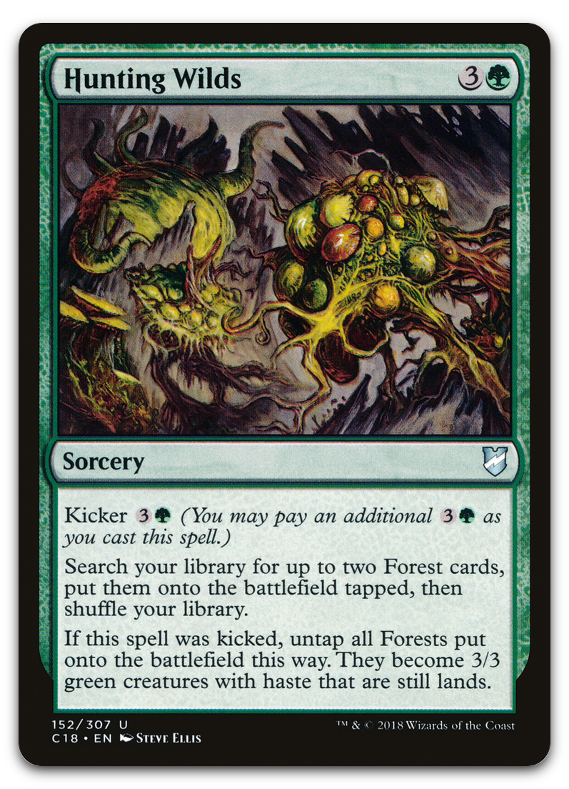 Hunting Wilds (Commander 2018)