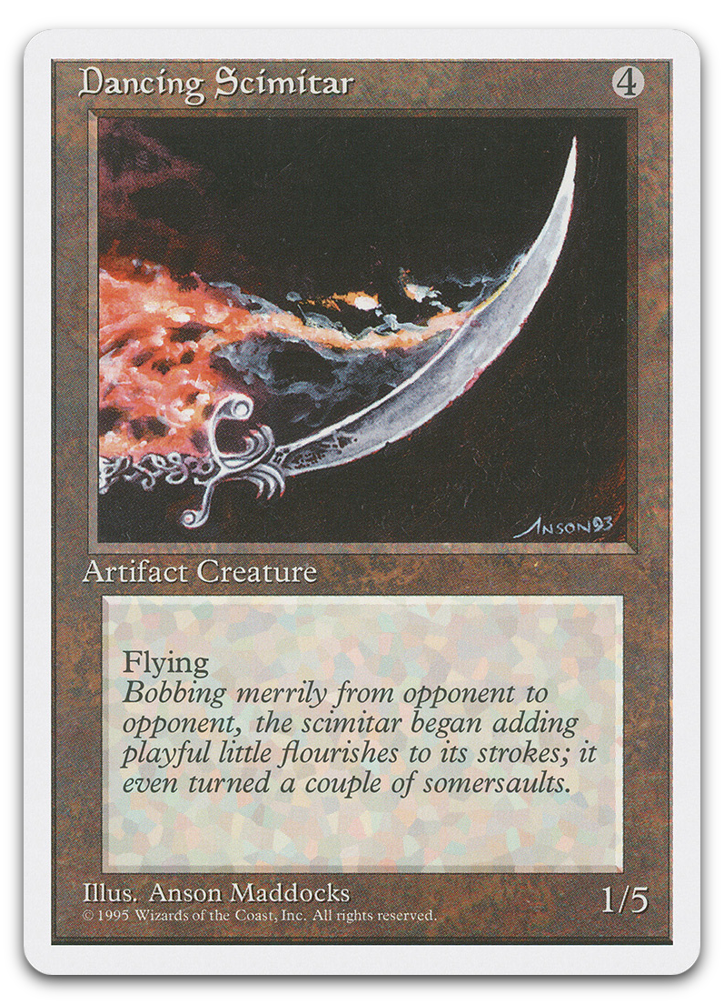 Dancing Scimitar (Fourth Edition)