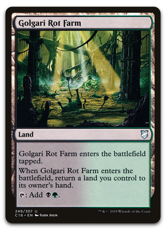 Golgari Rot Farm (Commander 2018)
