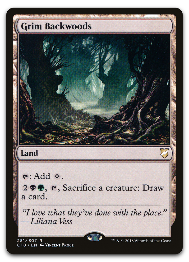 Grim Backwoods (Commander 2018)
