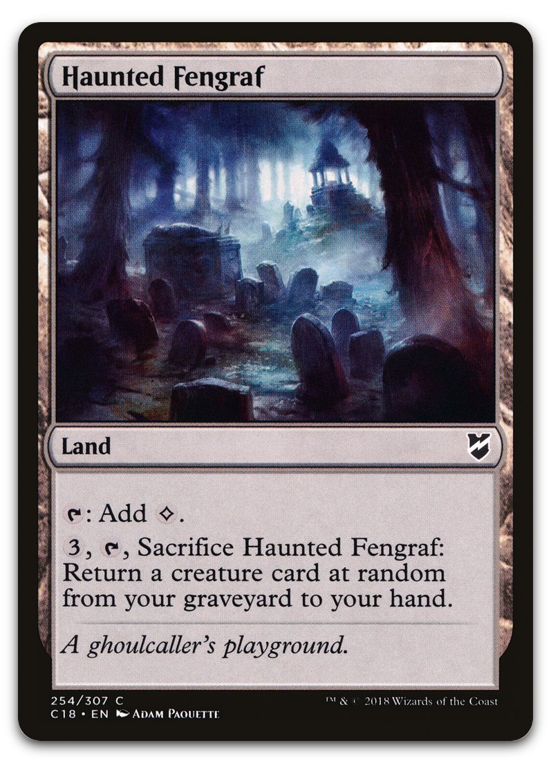 Haunted Fengraf (Commander 2018)
