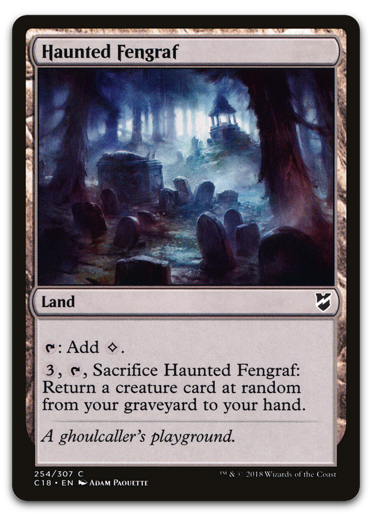 Haunted Fengraf (Commander 2018)