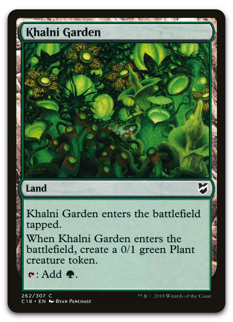 Khalni Garden (Commander 2018)