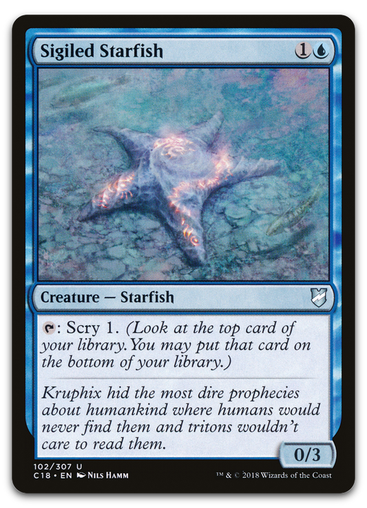 Sigiled Starfish (Commander 2018)