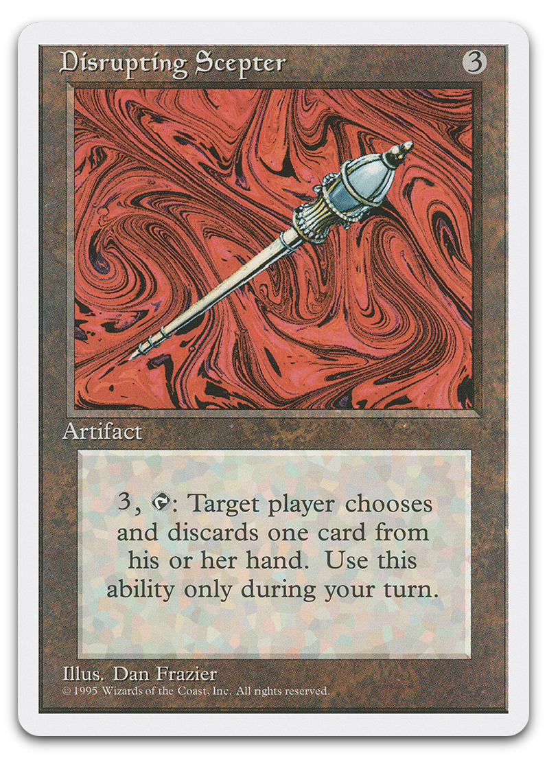 Disrupting Scepter (Fourth Edition)