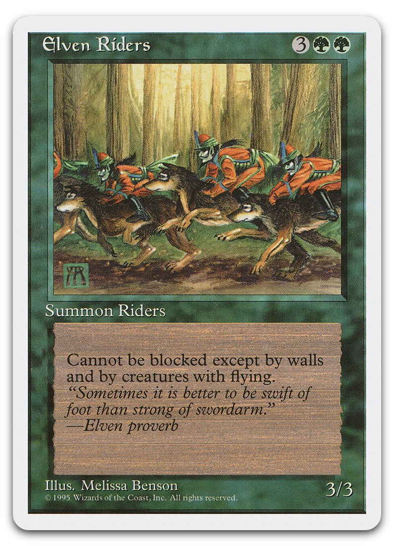 Elven Riders (Fourth Edition)