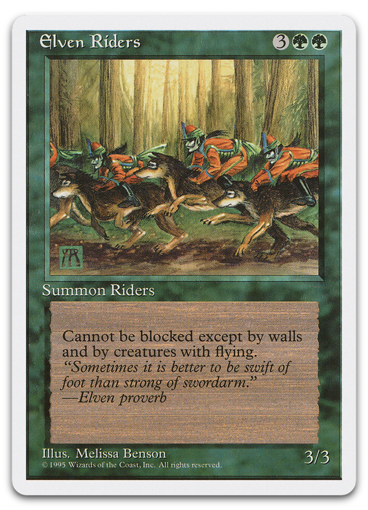 Elven Riders (Fourth Edition)