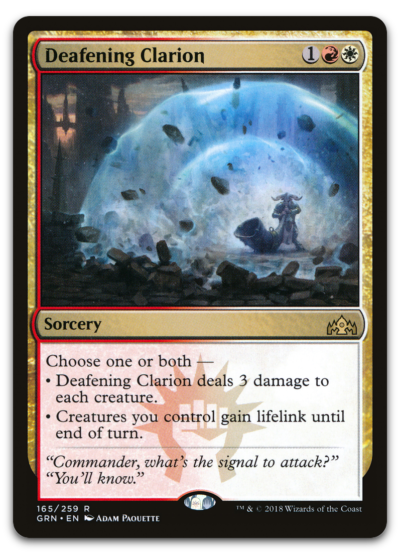 Deafening Clarion (Guilds of Ravnica)