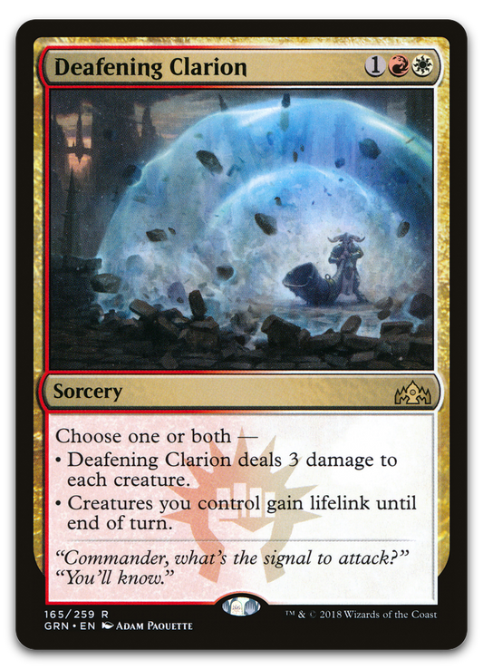 Deafening Clarion (Guilds of Ravnica)