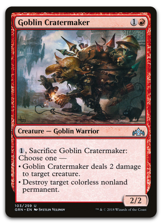 Goblin Cratermaker (Guilds of Ravnica)