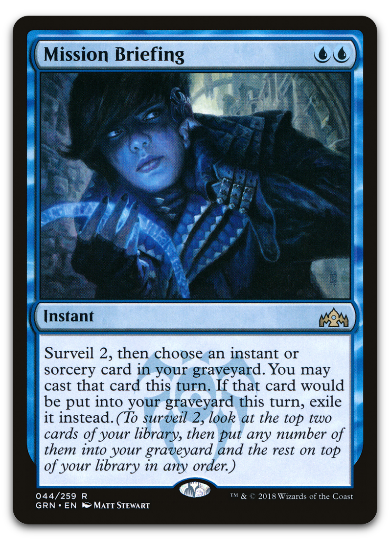 Mission Briefing (Guilds of Ravnica)