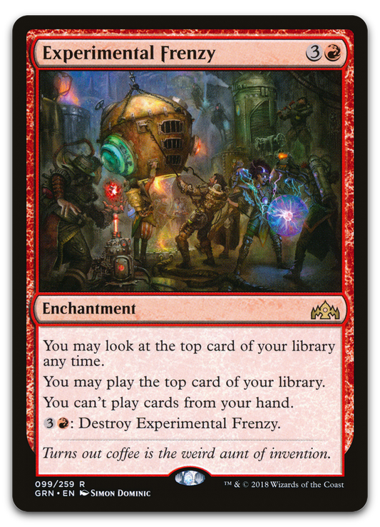Experimental Frenzy (Guilds of Ravnica)