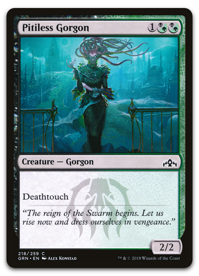 Pitiless Gorgon (Guilds of Ravnica)