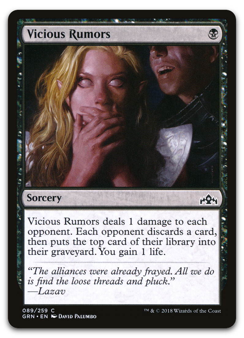 Vicious Rumors (Guilds of Ravnica)