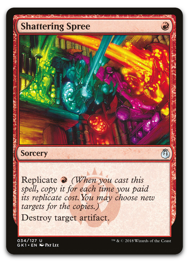 Shattering Spree (Guilds of Ravnica: Guild Kits)