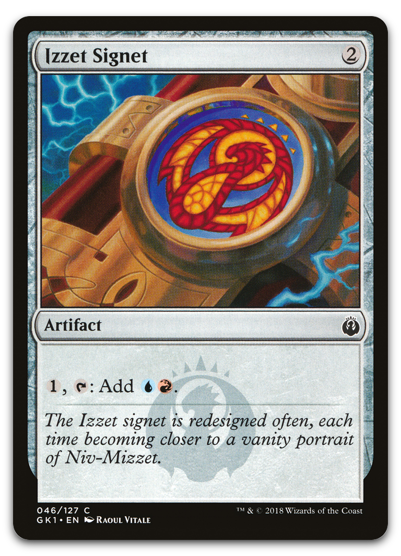 Izzet Signet (Guilds of Ravnica: Guild Kits)
