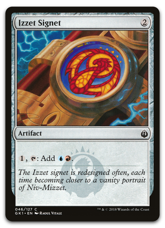 Izzet Signet (Guilds of Ravnica: Guild Kits)