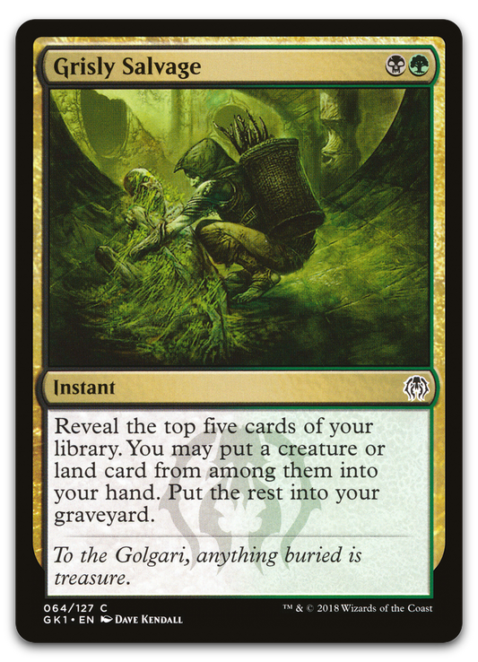 Grisly Salvage (Guilds of Ravnica: Guild Kits)