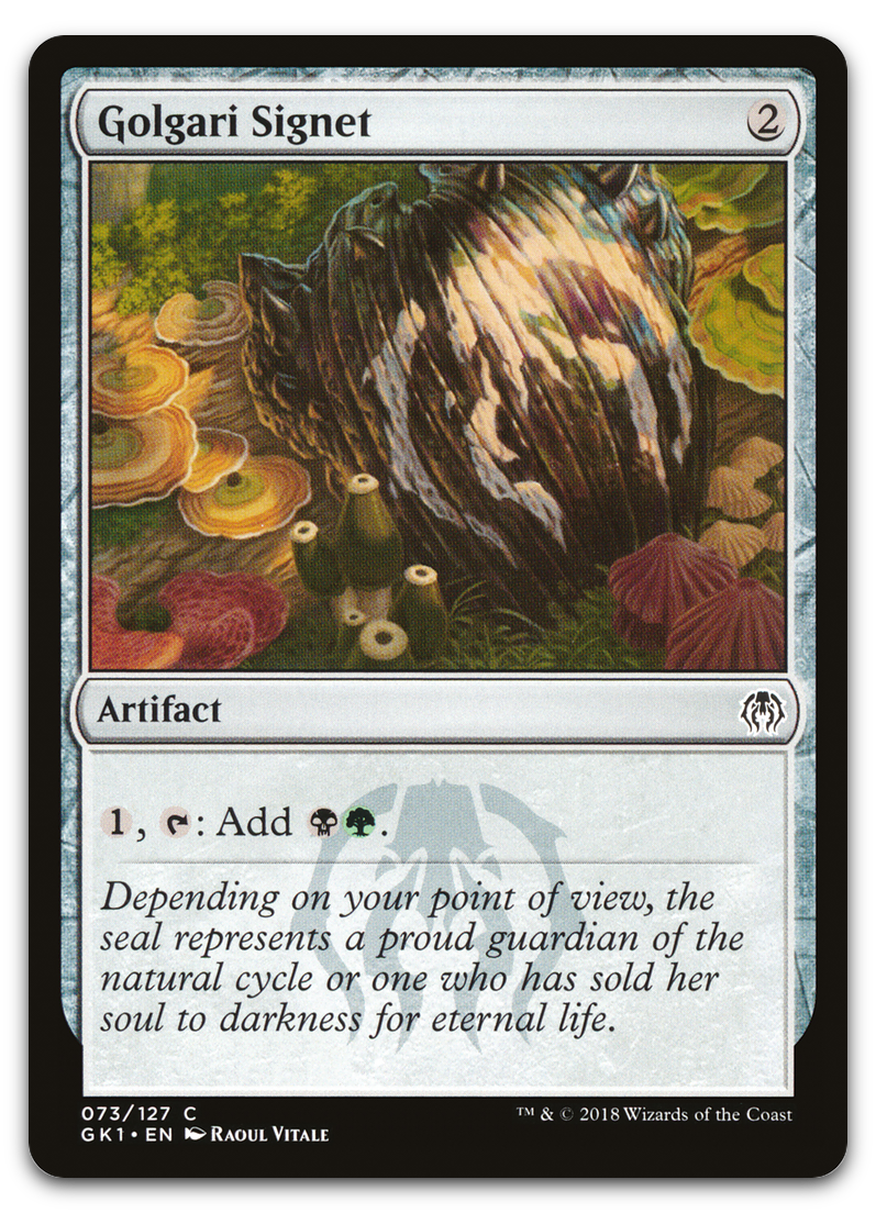 Golgari Signet (Guilds of Ravnica: Guild Kits)