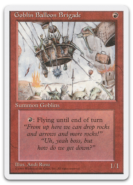 Goblin Balloon Brigade (Fourth Edition)