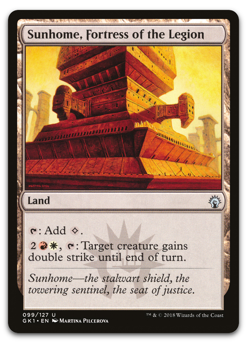 Sunhome, Fortress of the Legion (Guilds of Ravnica: Guild Kits)
