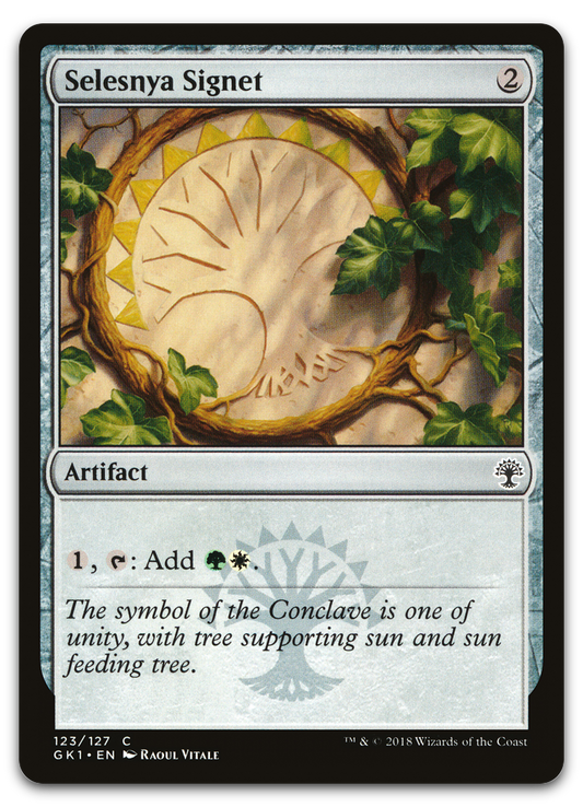 Selesnya Signet (Guilds of Ravnica: Guild Kits)