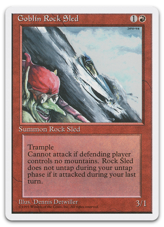 Goblin Rock Sled (Fourth Edition)