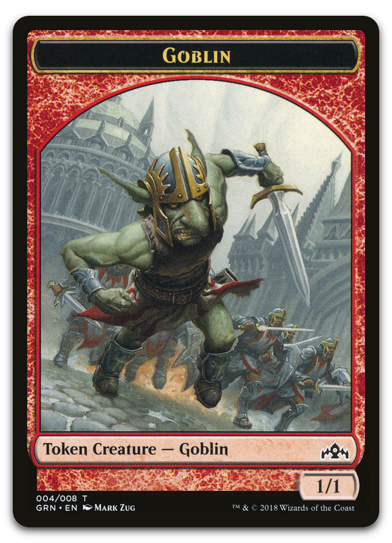 Goblin // Soldier (006) Double-Sided Token (Guilds of Ravnica: Guild Kits)