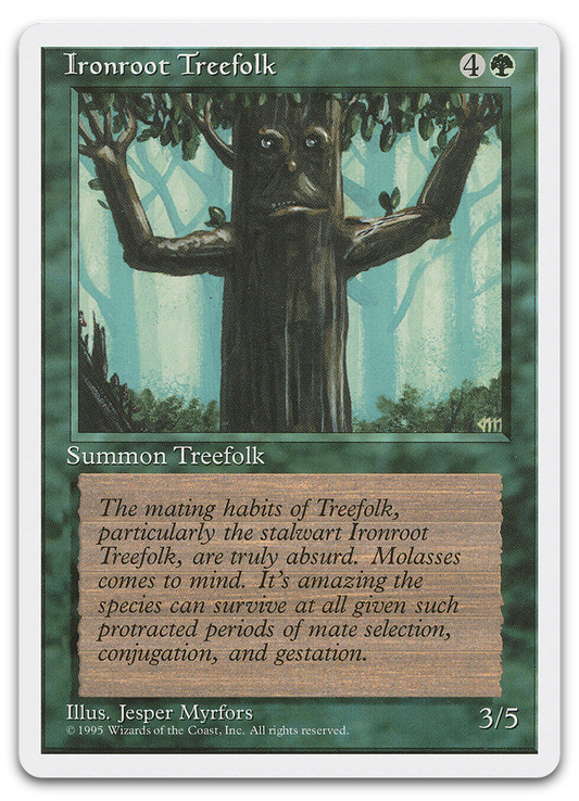 Ironroot Treefolk (Fourth Edition)