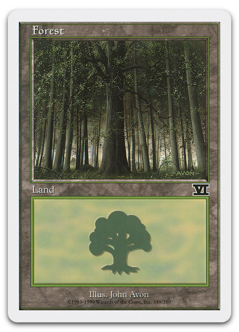 Forest (349) (Classic Sixth Edition)