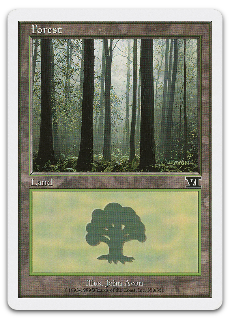 Forest (350) (Classic Sixth Edition)