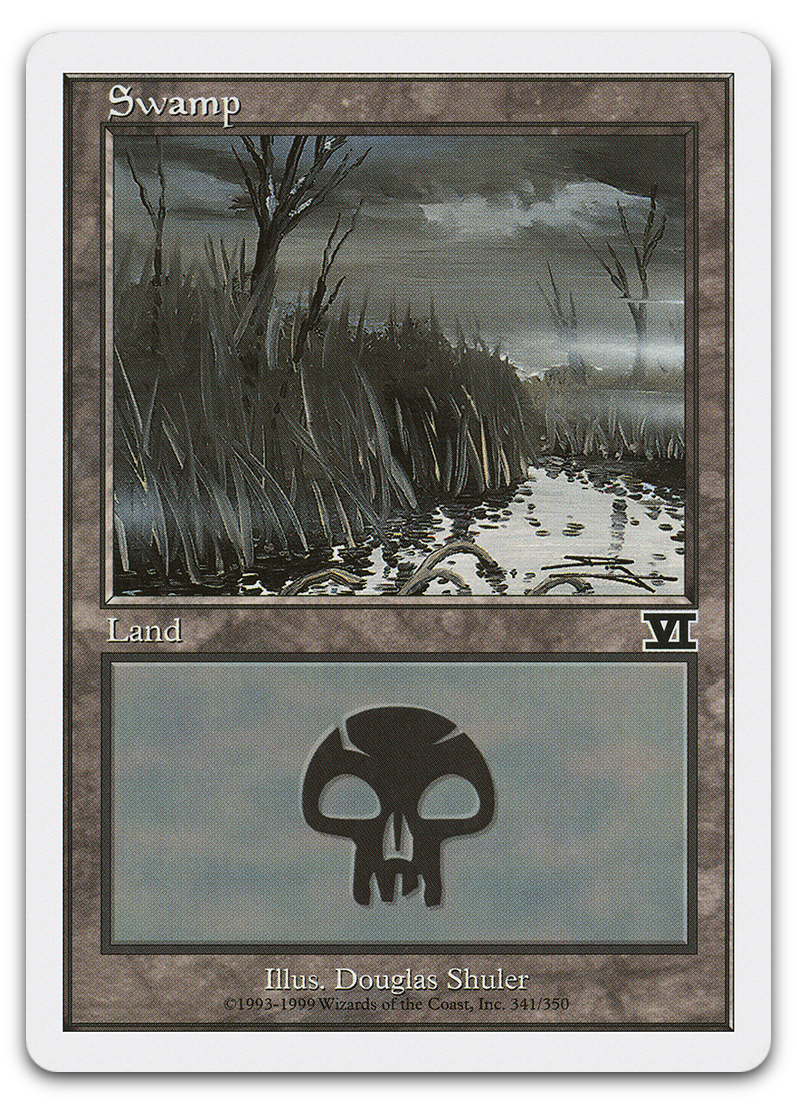 Swamp (341) (Classic Sixth Edition)