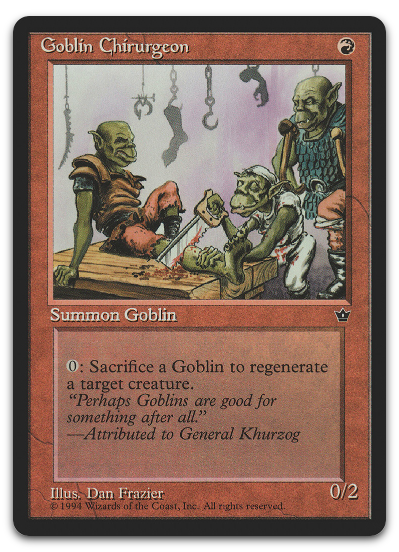 Goblin Chirurgeon (Frazier) (Fallen Empires)
