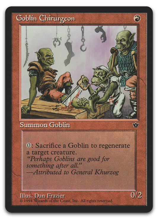 Goblin Chirurgeon (Frazier) (Fallen Empires)