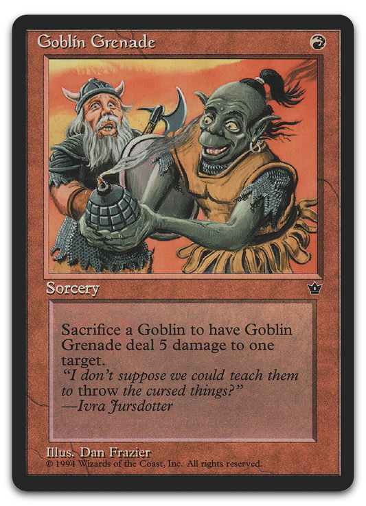 Goblin Grenade (Frazier) (Fallen Empires)