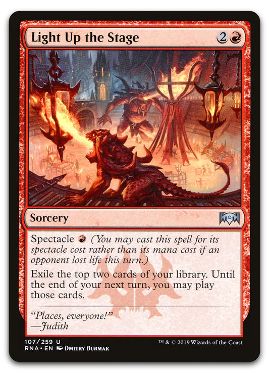 Light Up the Stage (Ravnica Allegiance)