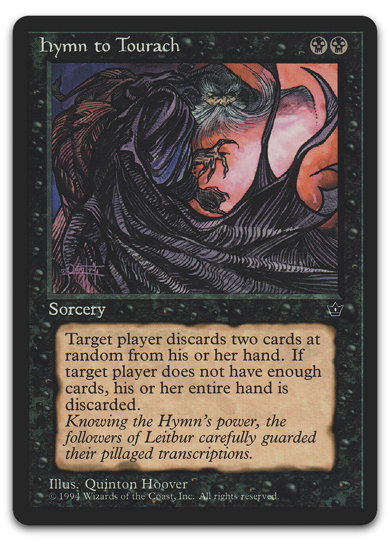 Hymn to Tourach (Hoover) (Fallen Empires)