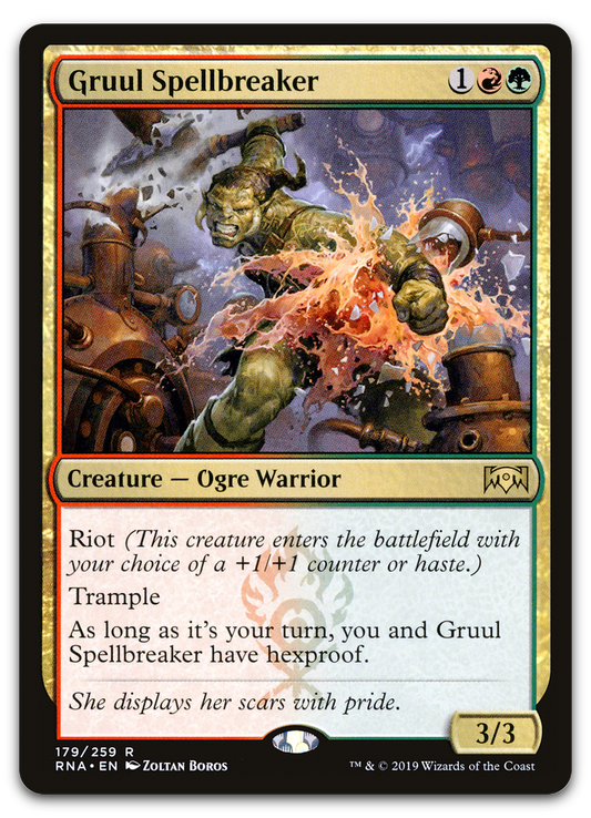 Gruul Spellbreaker (Ravnica Allegiance)