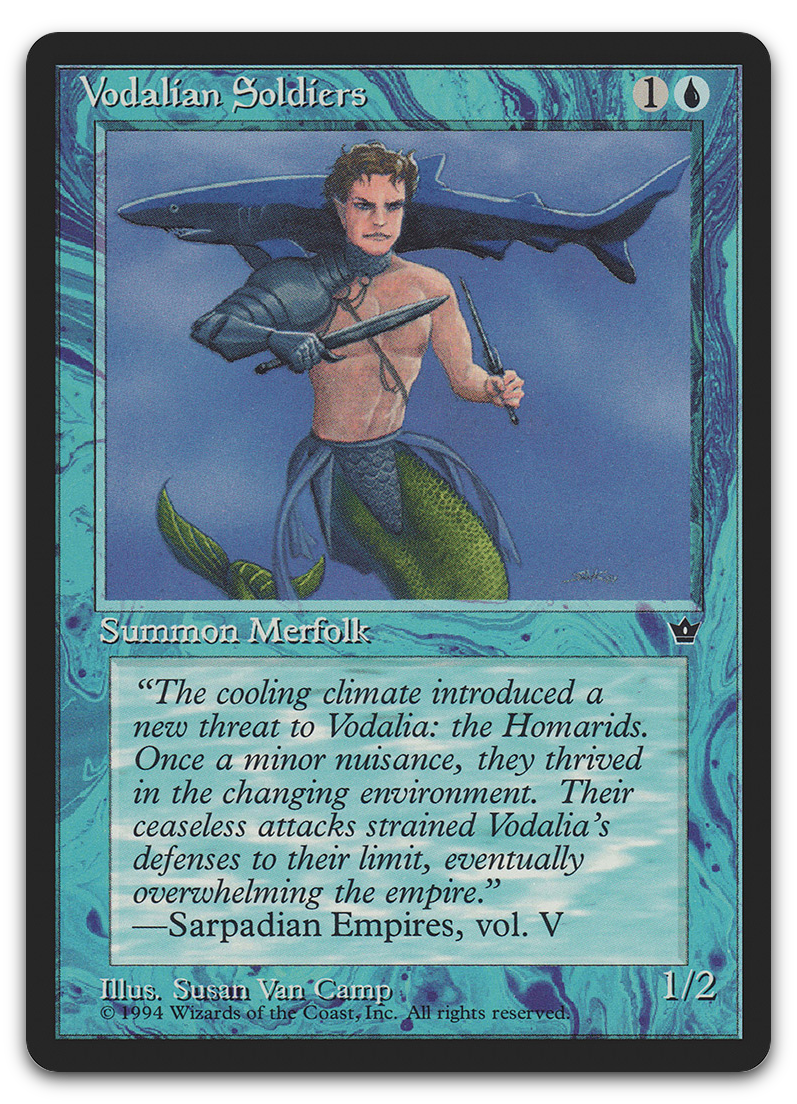 Vodalian Soldiers (Van Camp) (Fallen Empires)