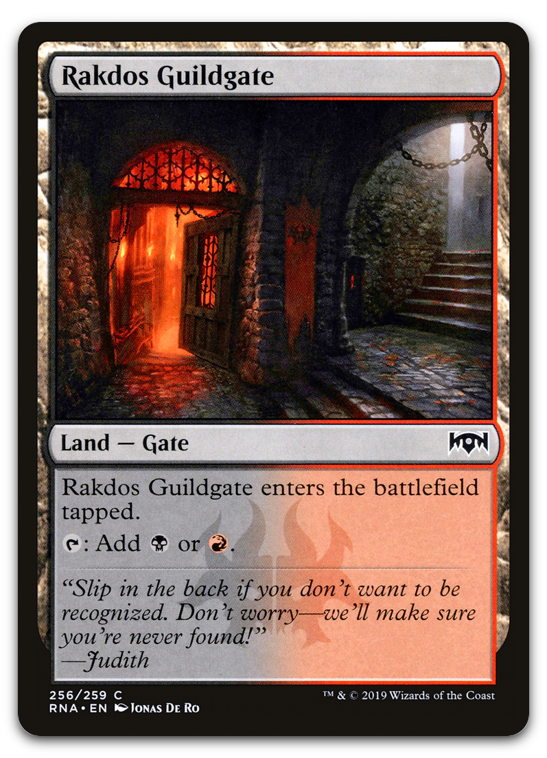 Rakdos Guildgate (256) (Ravnica Allegiance)