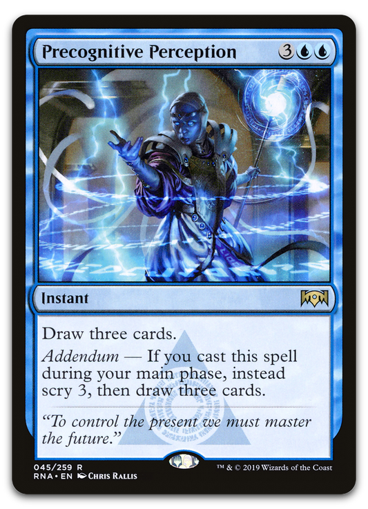 Precognitive Perception (Ravnica Allegiance)